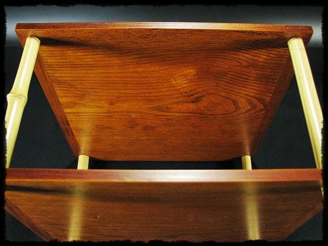 鵬雲斎好 三和棚 川瀬 表完 裏千家 棚物 茶道具 共箱 g5