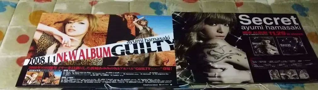 即購入◎浜崎あゆみ★貴重★特大パネル★2点セット