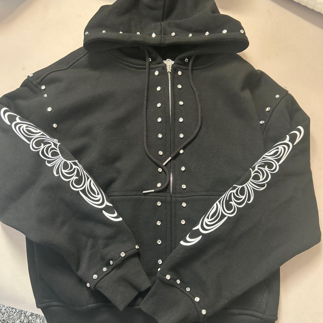 Janpari Official ブラックパーカー S