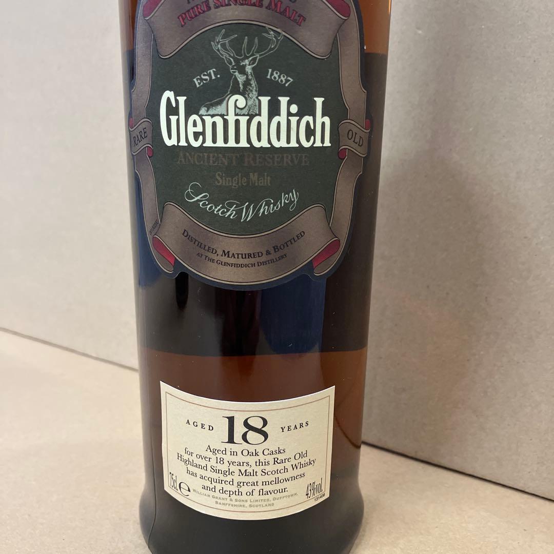 Glenfiddich グレンフィディック 18年　ウイスキー 750ml