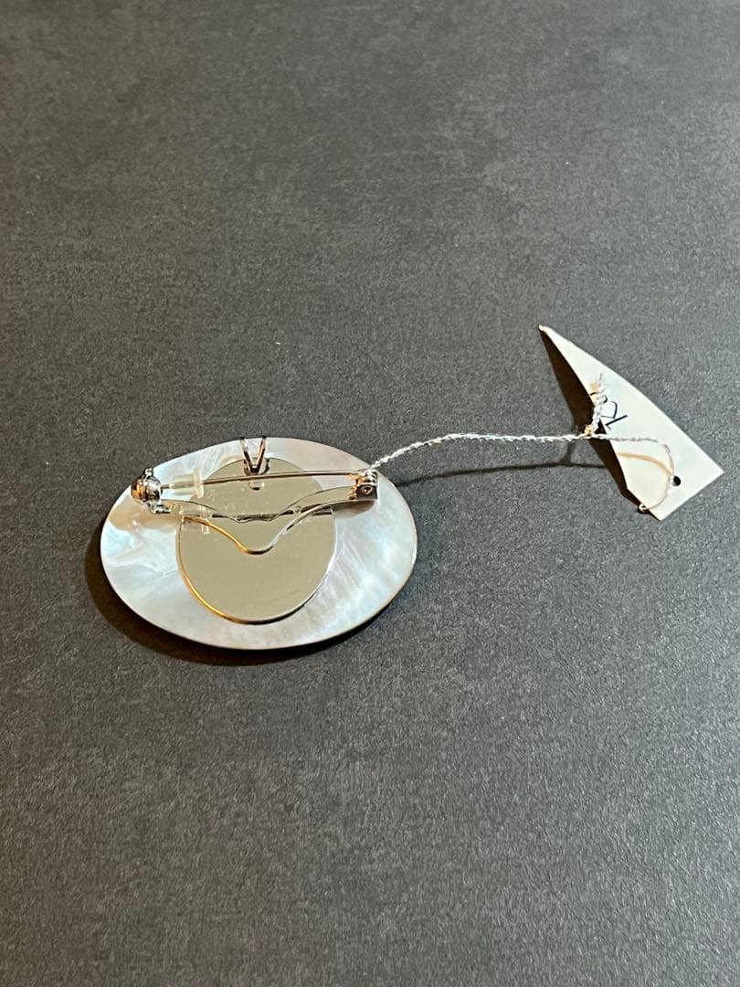 K 最終値下げ 【新品・未使用】Classic Ko 花柄ブローチ