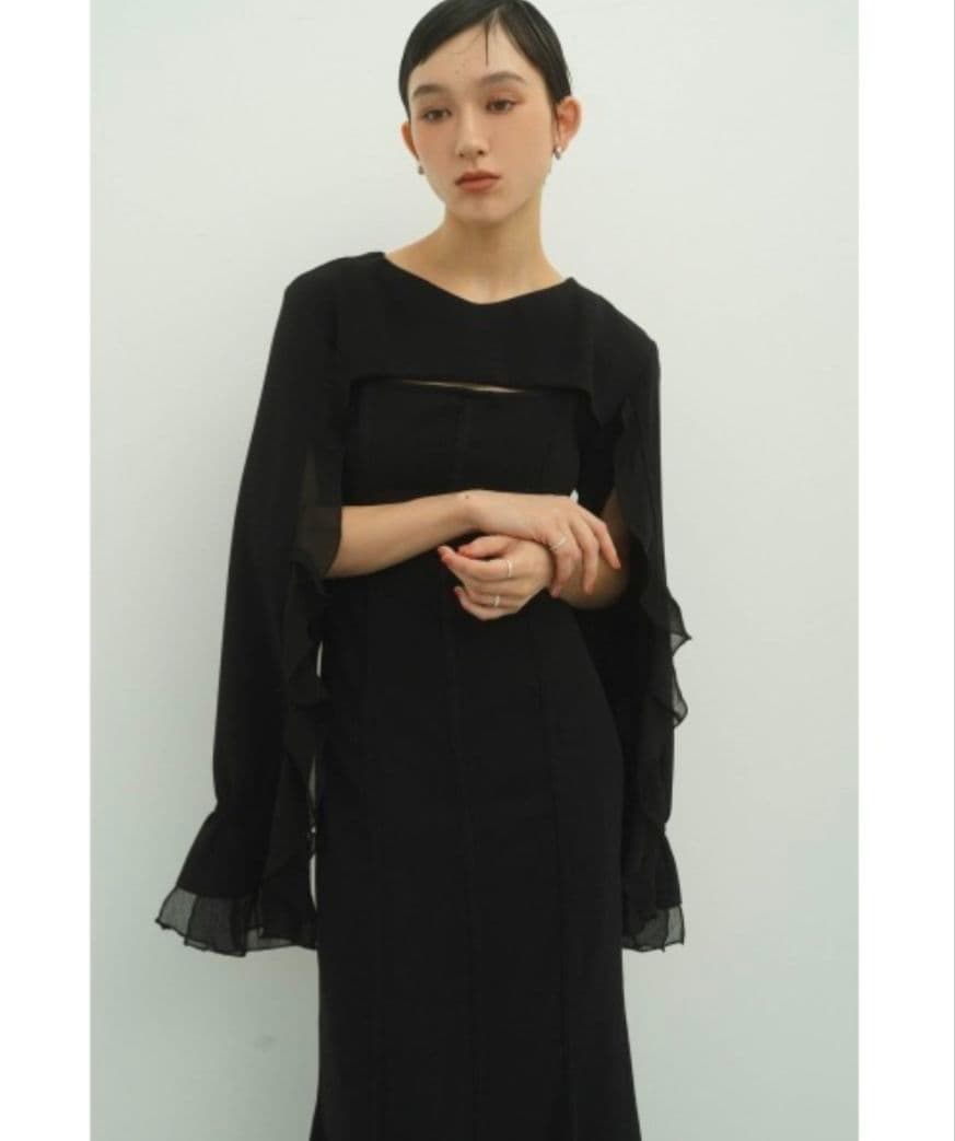 スーツ・フォーマル・ドレス Knuth Marf frill sleeves one piece S