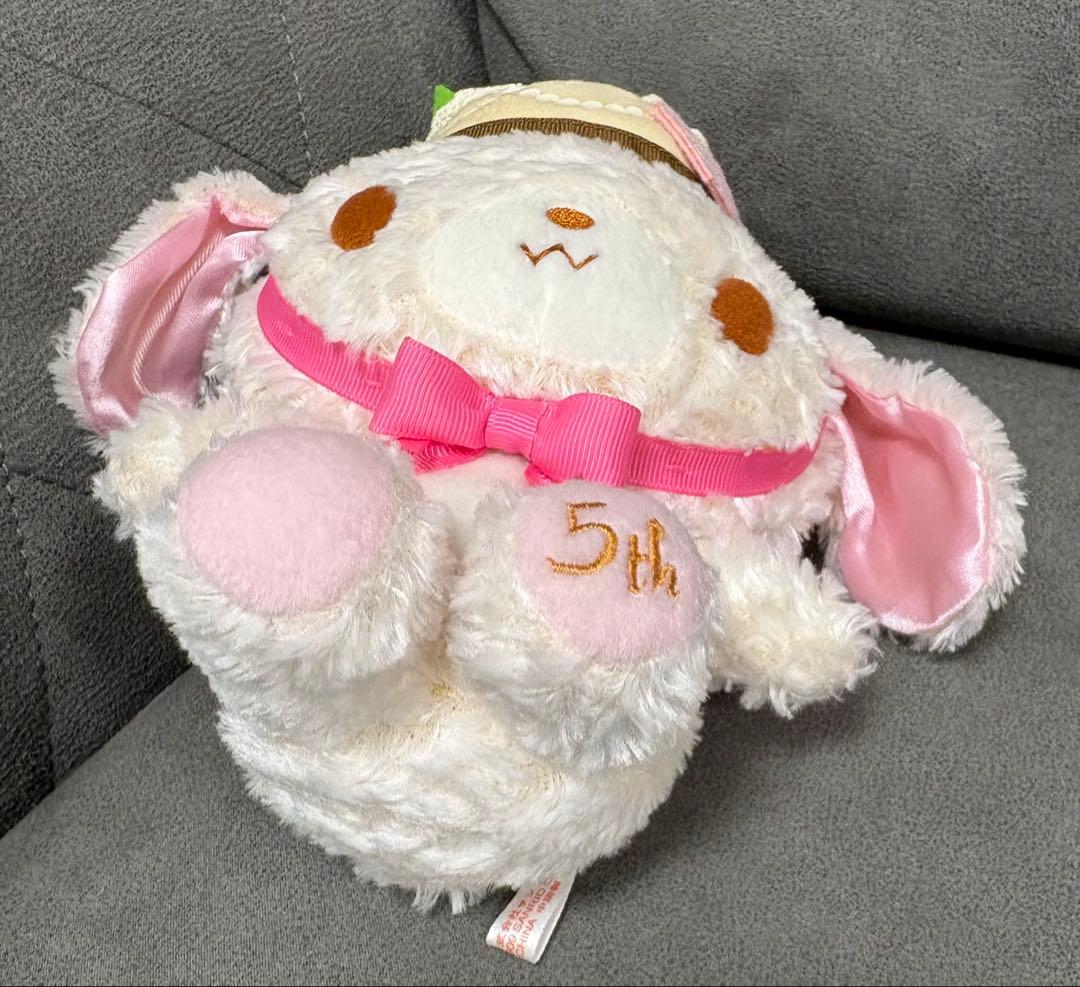 【美品】Sugarbunnies シュガーバニーズ しろうさ　5周年 ぬいぐるみ