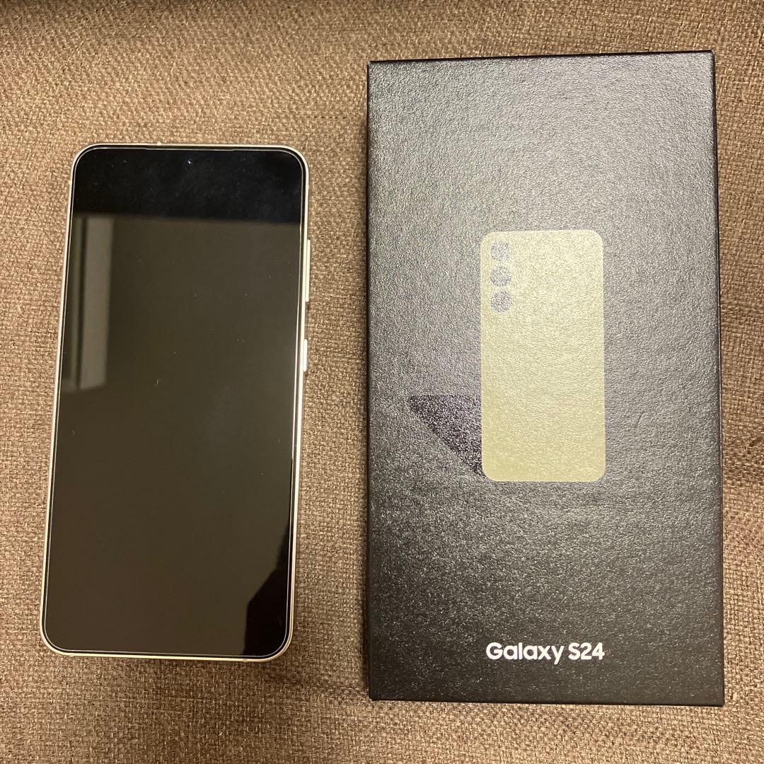 Galaxy S24 SC-51E アンバーイエロー 256GB 本体