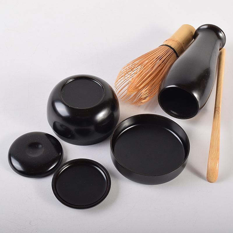 eyeknow74 　利休茶箱　棗　茶碗　八点一式　仕覆付　V　R7661