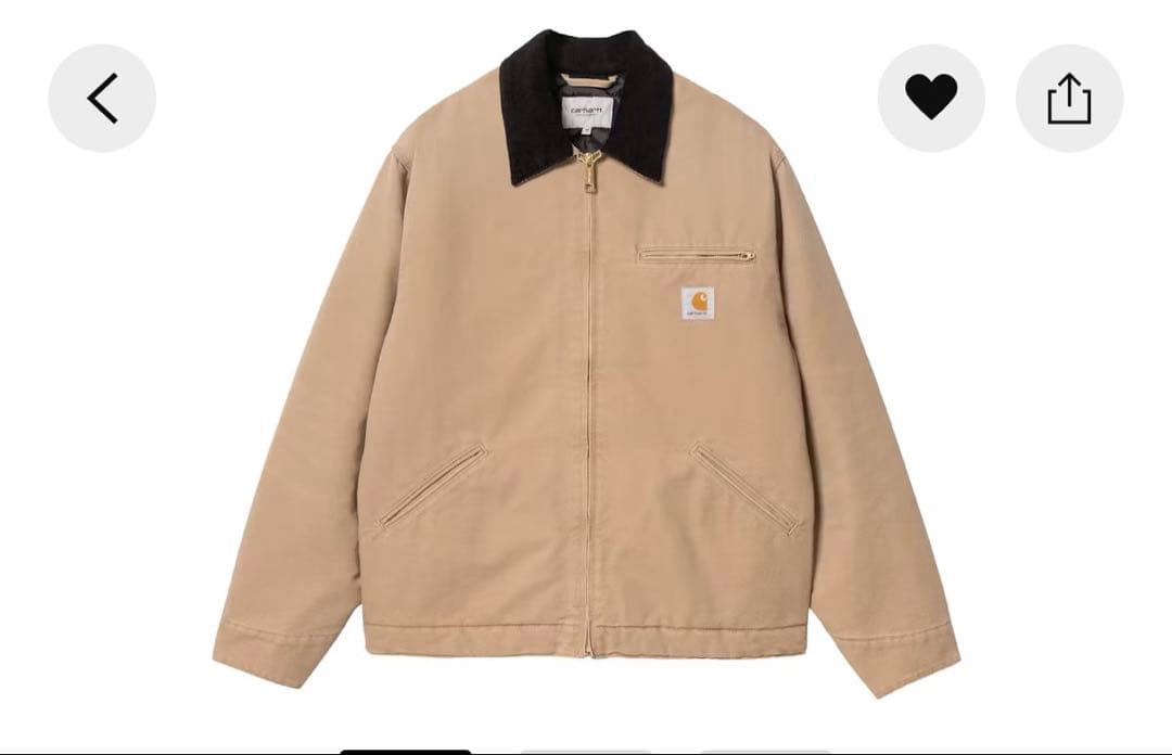 Carhartt DETROIT JACKET デトロイトジャケット