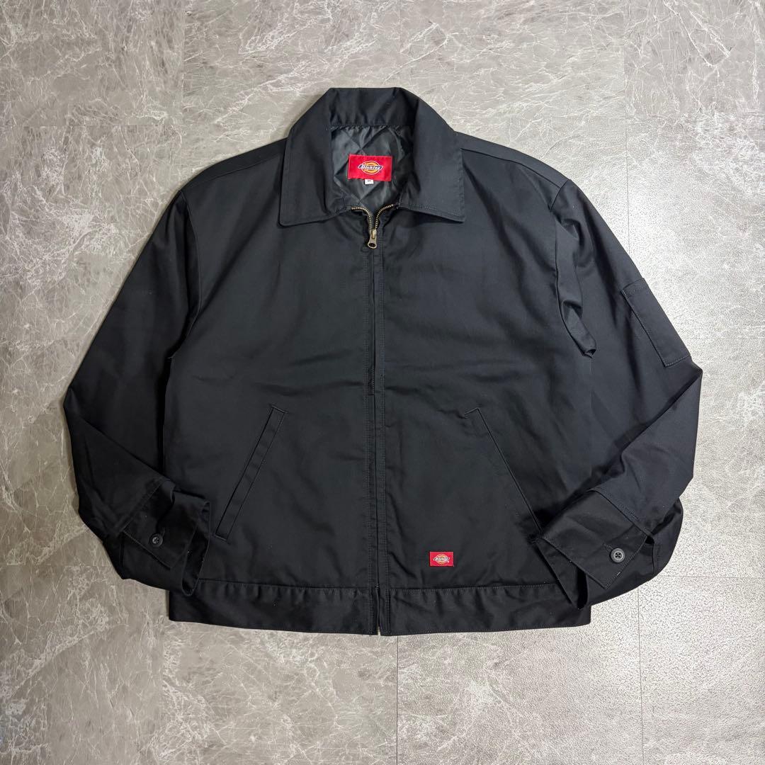 dickies ディッキーズ　ワークジャケット　短丈　ブラック　キルティング
