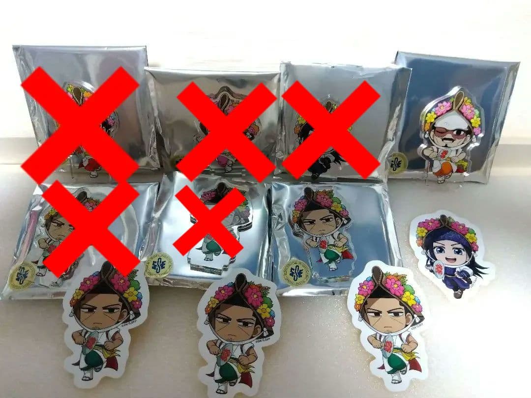 ゴールデンカムイ 青森ねぶた祭 ミニアクリルスタンド ステッカー