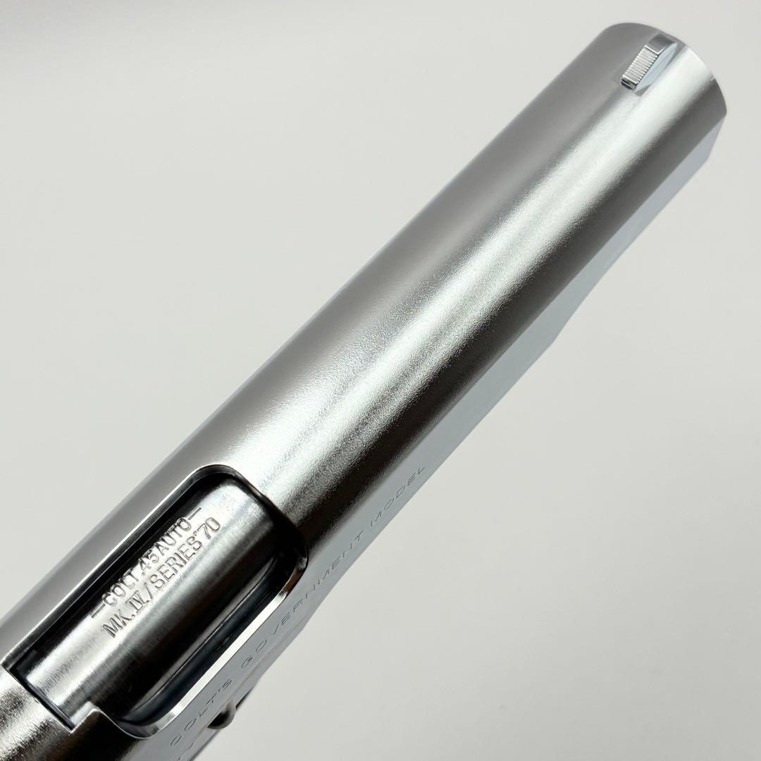 TOKYO MARUI 東京マルイ コルトガバメント ニッケルフィニッシュ