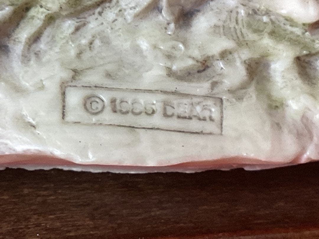 イタリア製 置物 フィギュア 幅 27㎝ 高さ 30㎝ 奥行 18㎝ 重さ5kg