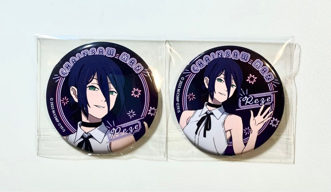 劇場版 チェンソーマン -レゼ篇- キャラバッジコレクション／ネオン　レゼ　2種