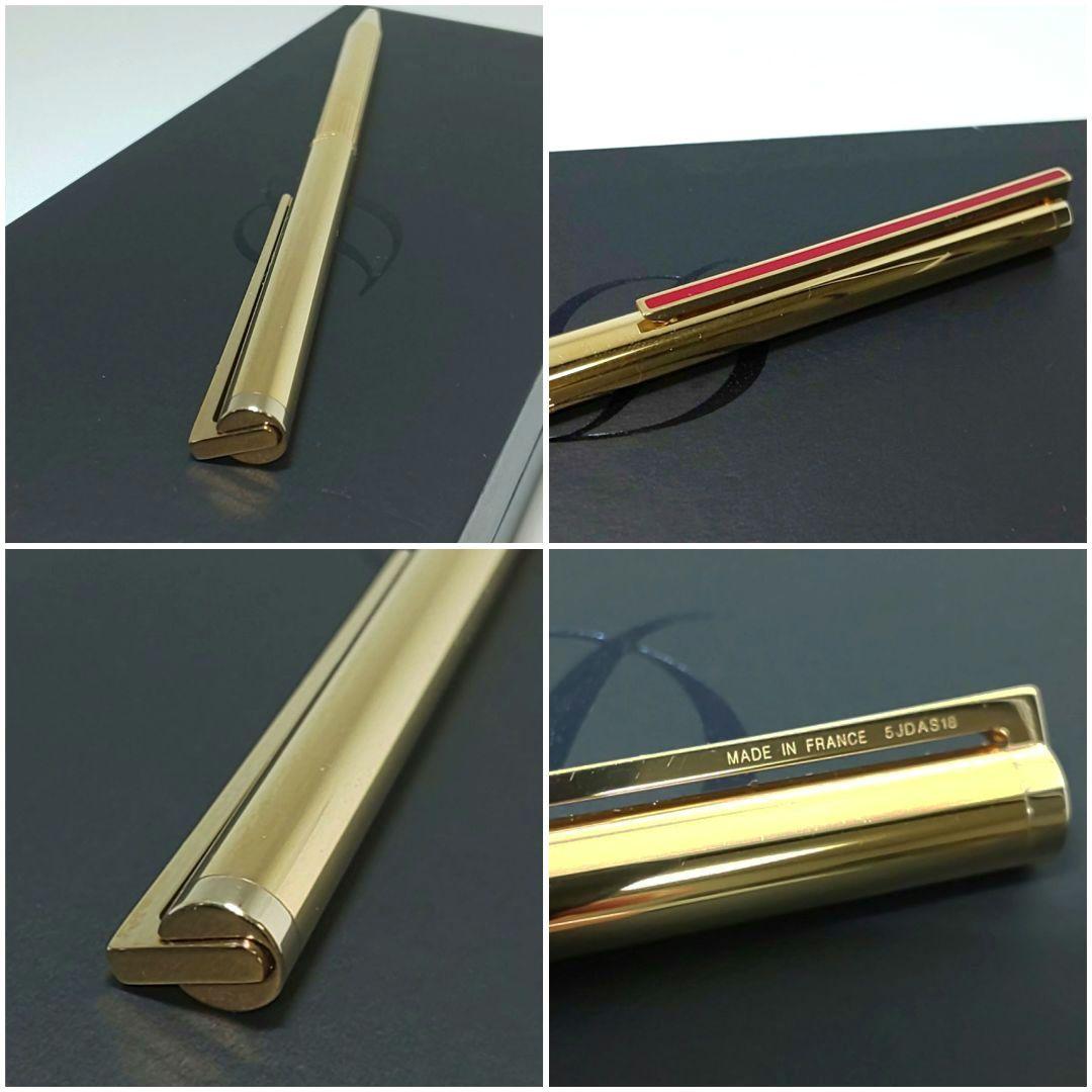 【未使用】S.T.Dupont デュポン ボールペン&シャープペン ゴールド