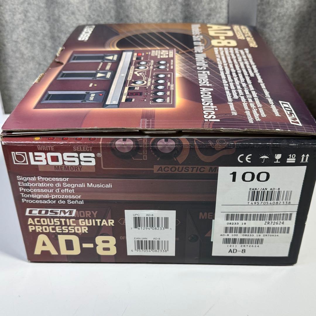 【‎ジャンク品】BOSS AD-8 アコースティックギター エフェクター
