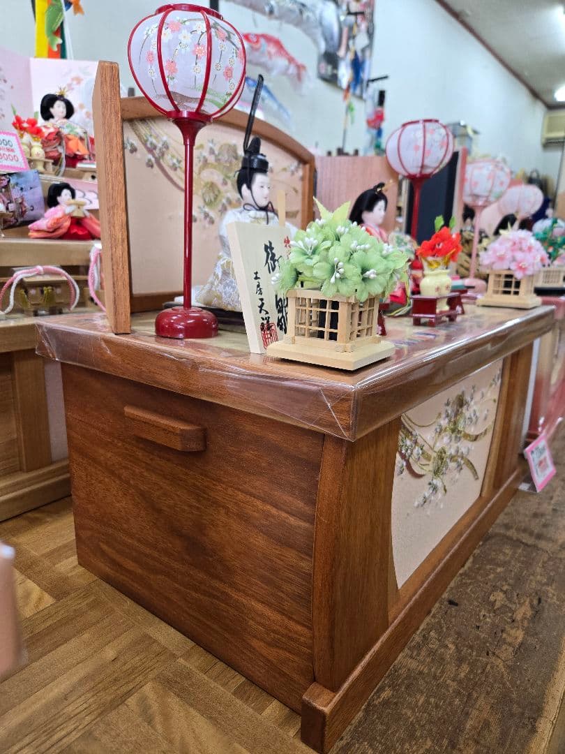 【展示品限り】雛人形 収納飾り　※閉店セール 　6