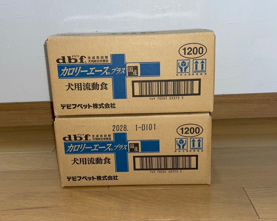 dbf カロリーエースプラス 犬用流動食 48缶(24 缶 x 2箱)
