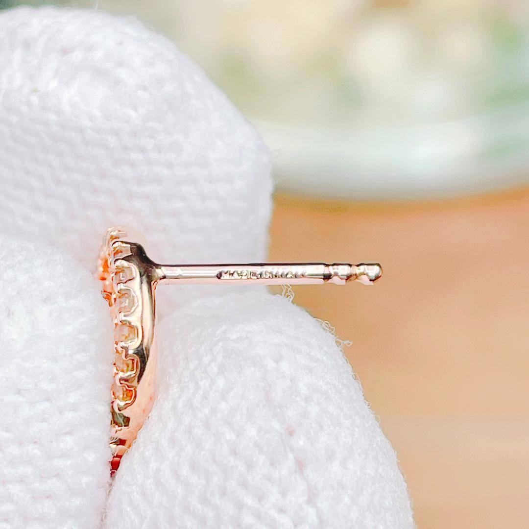 ◇フェンディ◇エフイズフェンディ ラインストーン ピアス ゴールド 1A4220