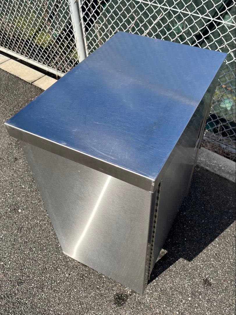 ステンレス作業台 調理台 キャビネット　中棚付き　540×360×800