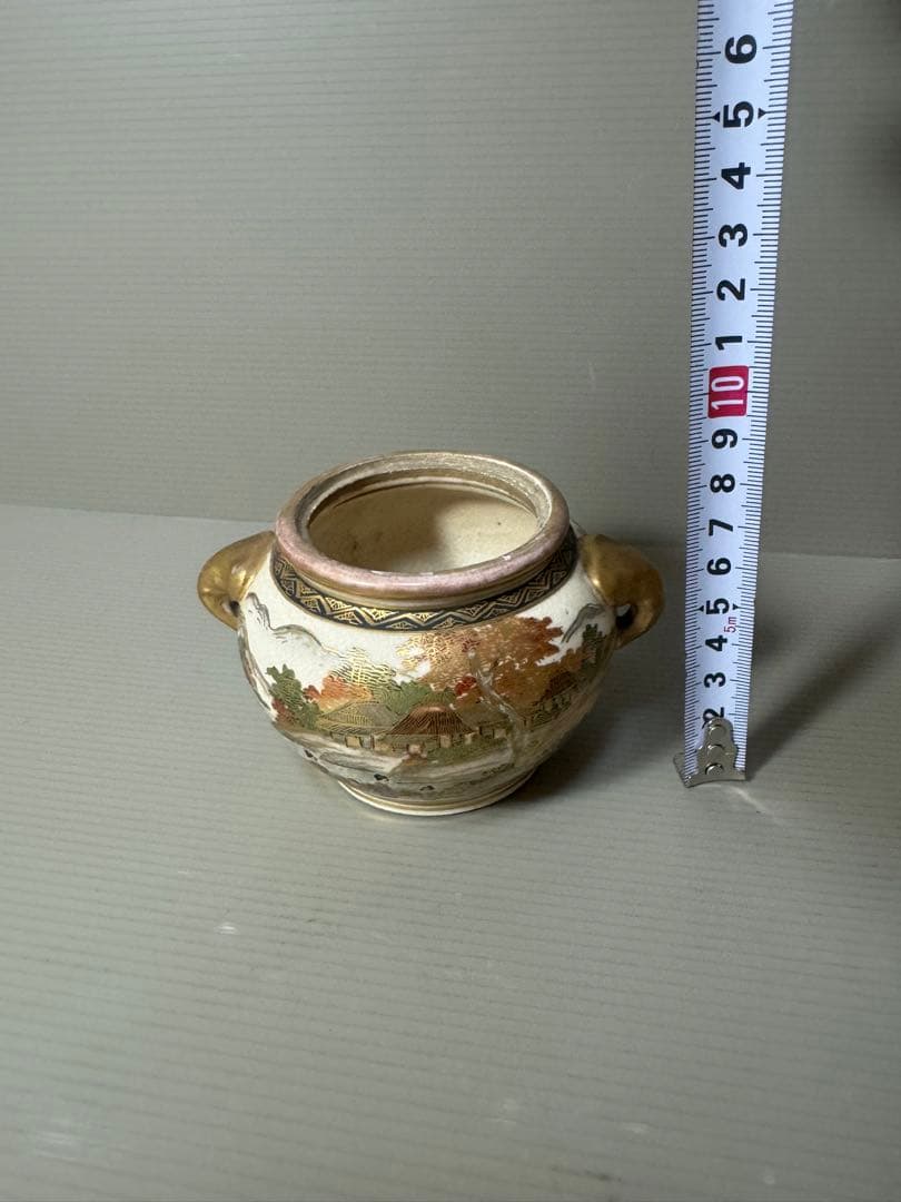 2147 薩摩焼　香炉　蓋なし