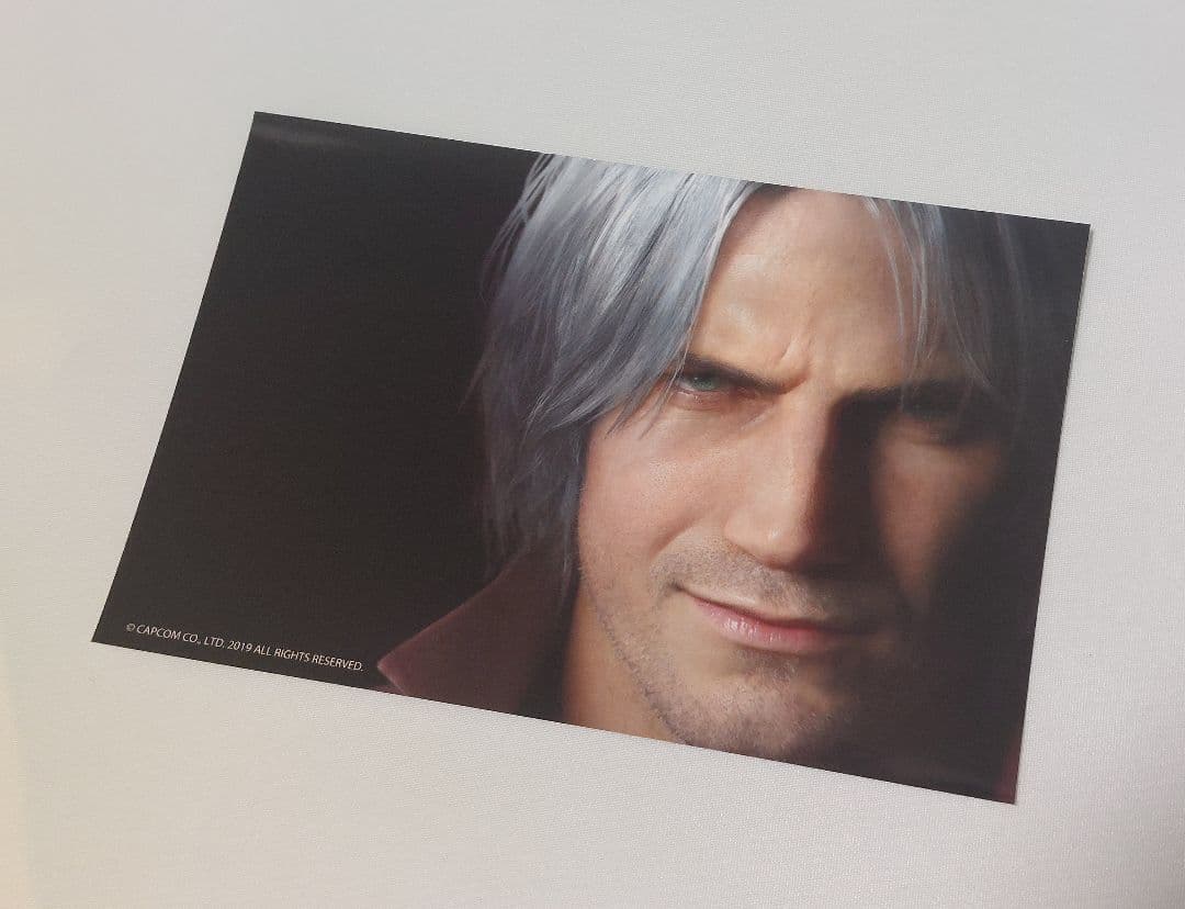 デビルメイクライ ブロマイド風ポストカード　ダンテ