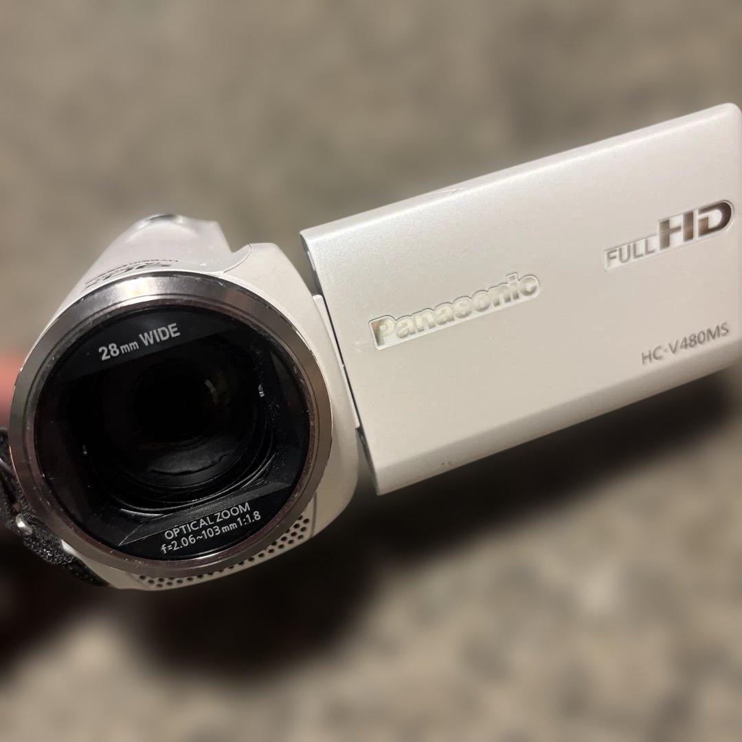ジャンク Panasonic HC-V480MSビデオカメラ