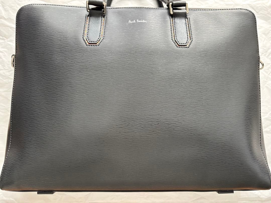 ポールスミス Paul Smith ビジネスバッグ ブリーフケース レザー 黒