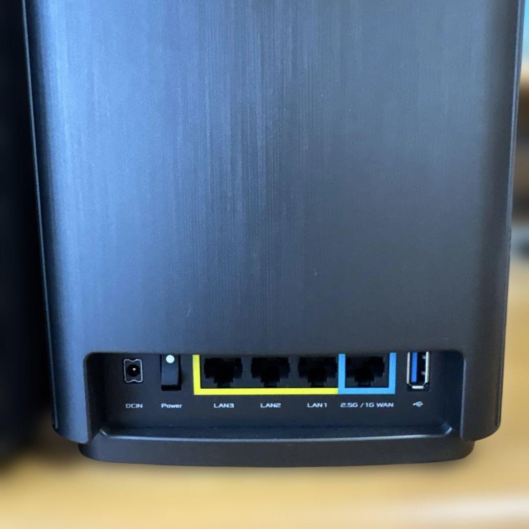 ASUS AX6600 ZenWiFi XT8トライバンド WiFiルーター