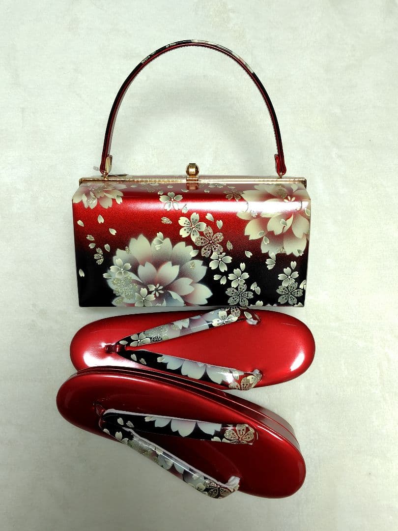 和装用バッグと草履のセット （フリーサイズ）