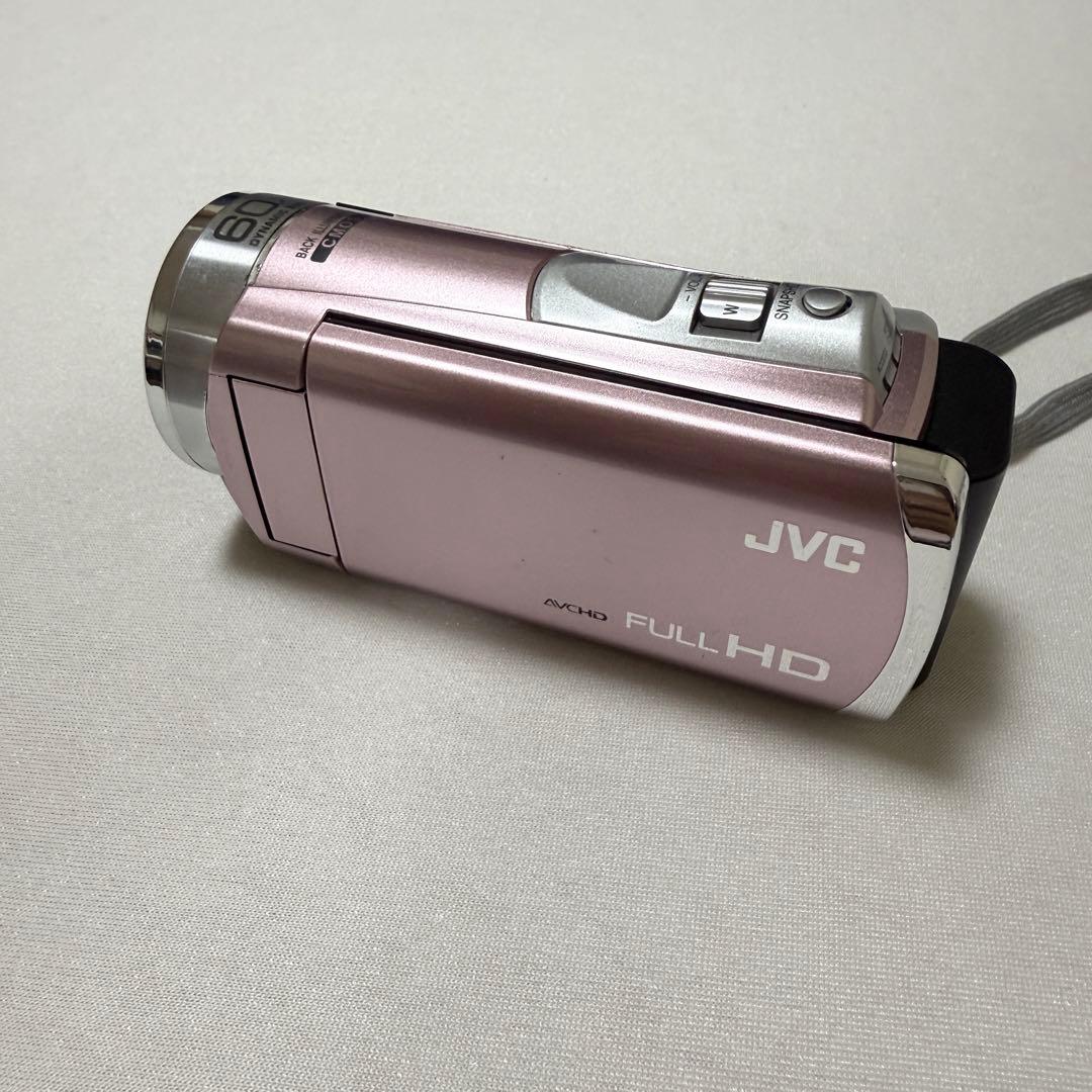 JVC ビデオカメラ GZ-E325-P フルHD 光学40倍/最大60倍ズーム