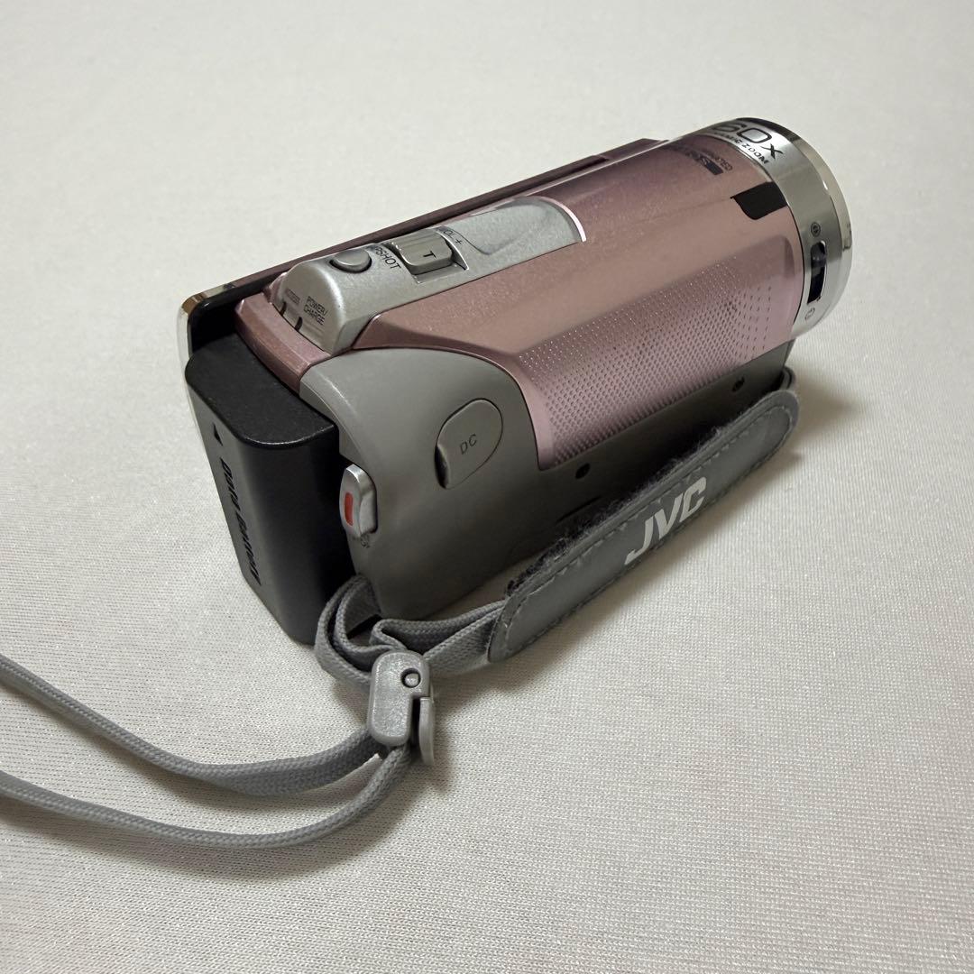 JVC ビデオカメラ GZ-E325-P フルHD 光学40倍/最大60倍ズーム