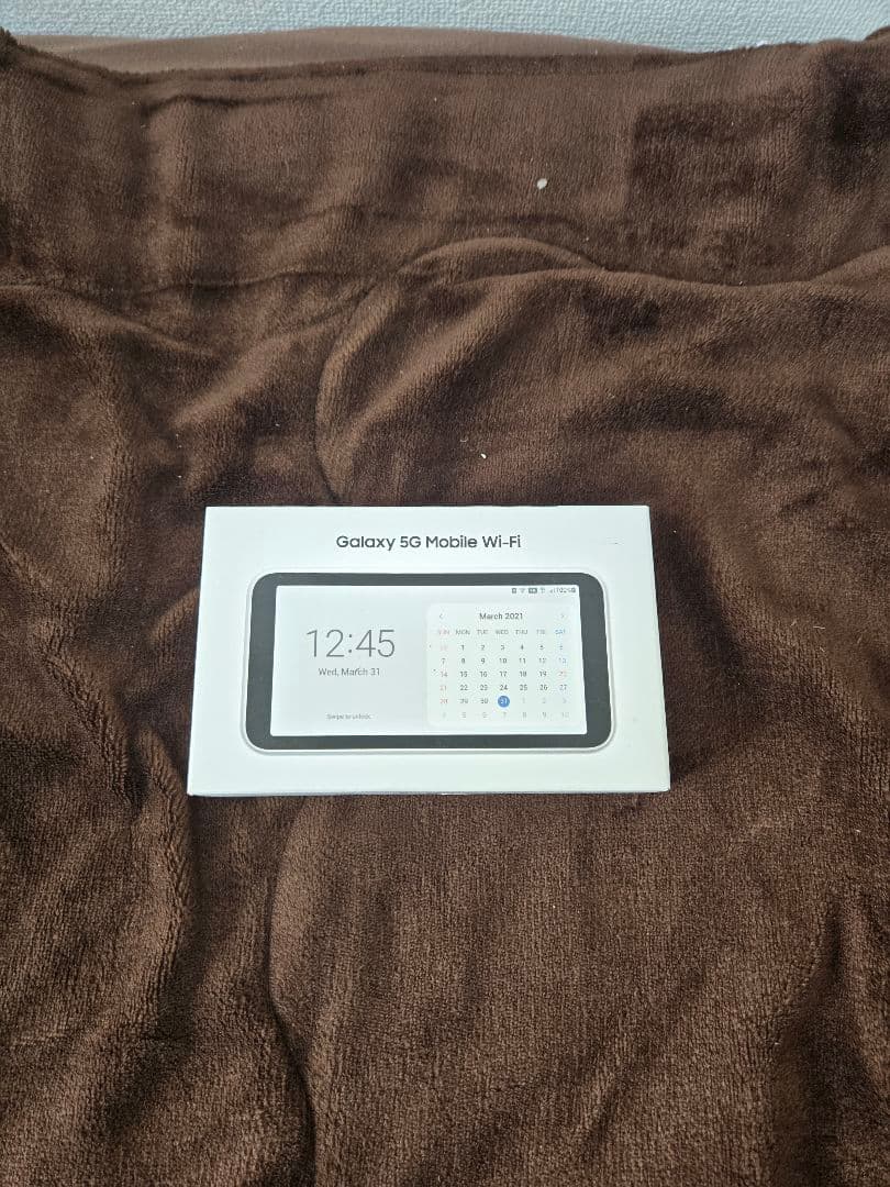 Galaxy 5G Mobile Wi-Fi SCR01未使用品
