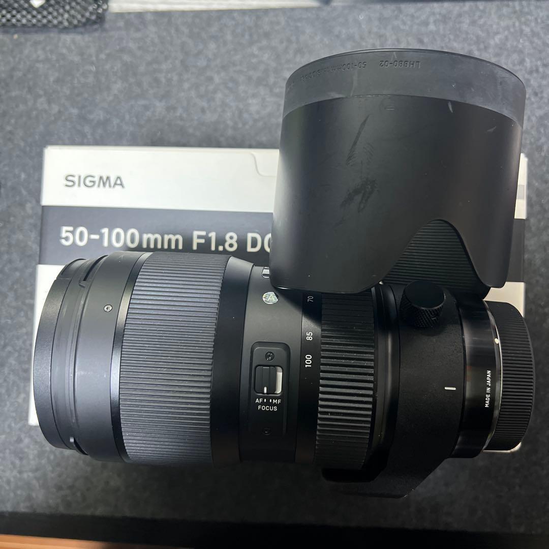 レンズ(ズーム) Sigma 50-100mm F1.8 DC for canon