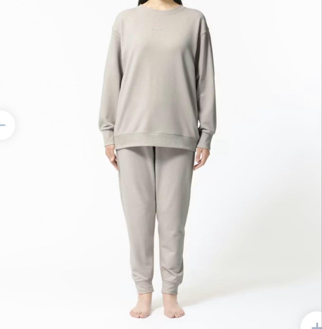 【新品】TENTIAL BAKUNE スウェット ウィメンズ上下　S グレージュ