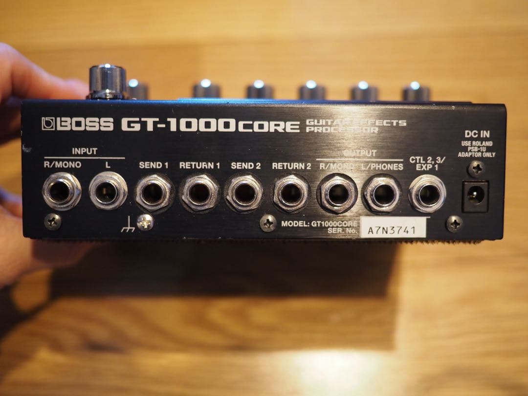 gt1000core 箱付き　フットスイッチ付き