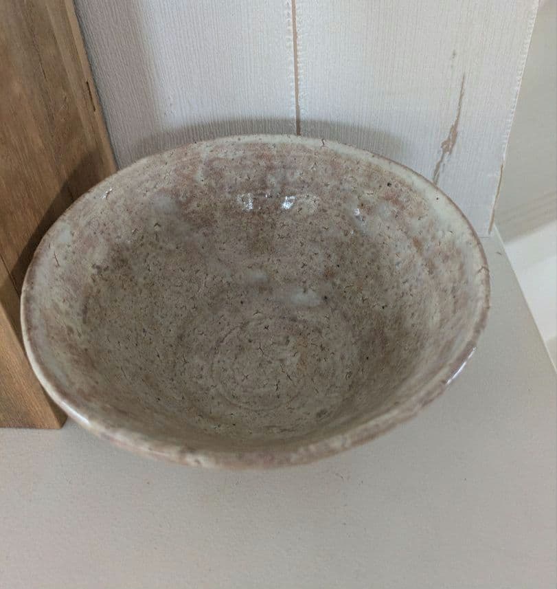 茶道具　萩焼　泉流山造　茶碗（共箱）