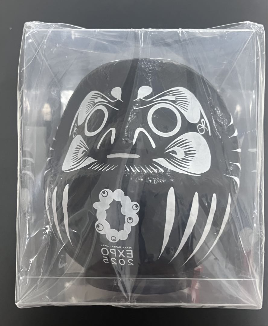 高崎だるま 万博 黒 ミャクミャク