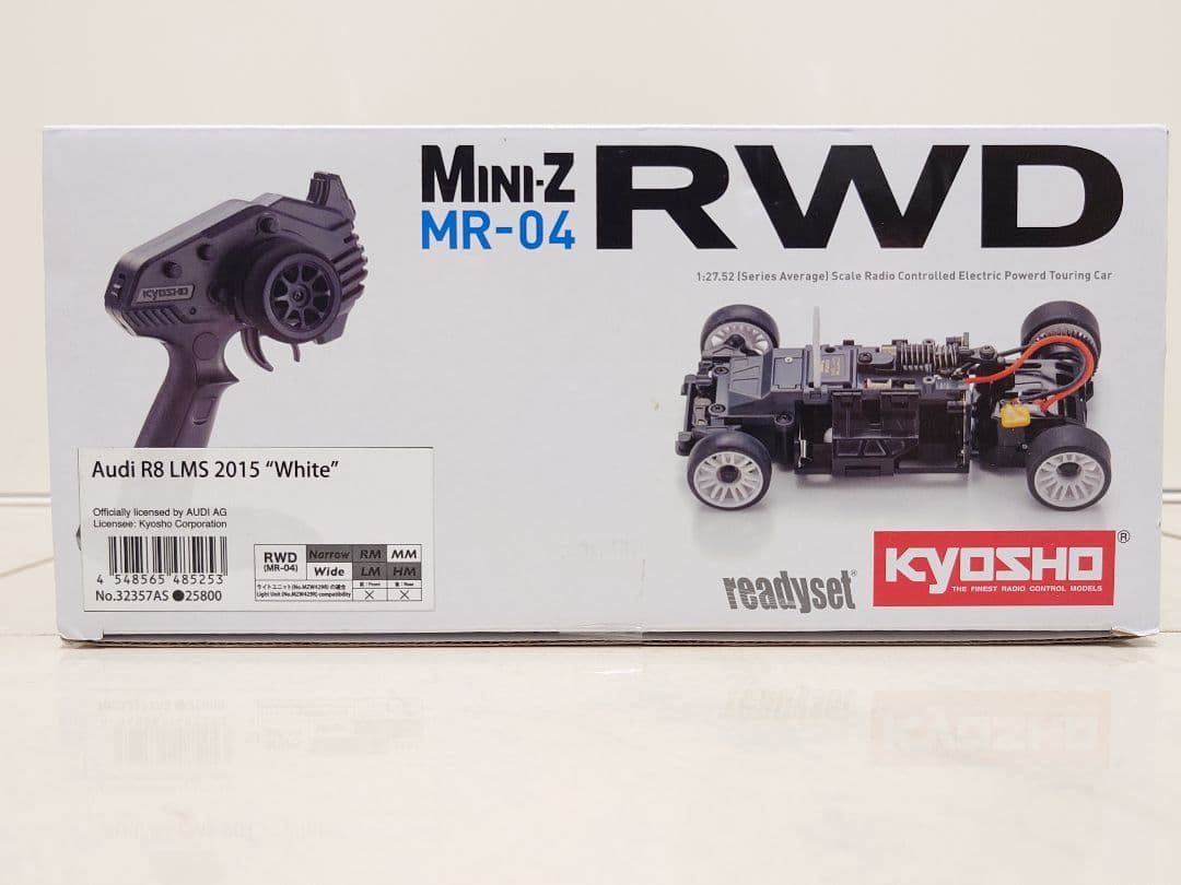 バ*ト様 ミニッツ MR-04 アウディR8 新品ボディ(赤) ＆ ジャンクシャ