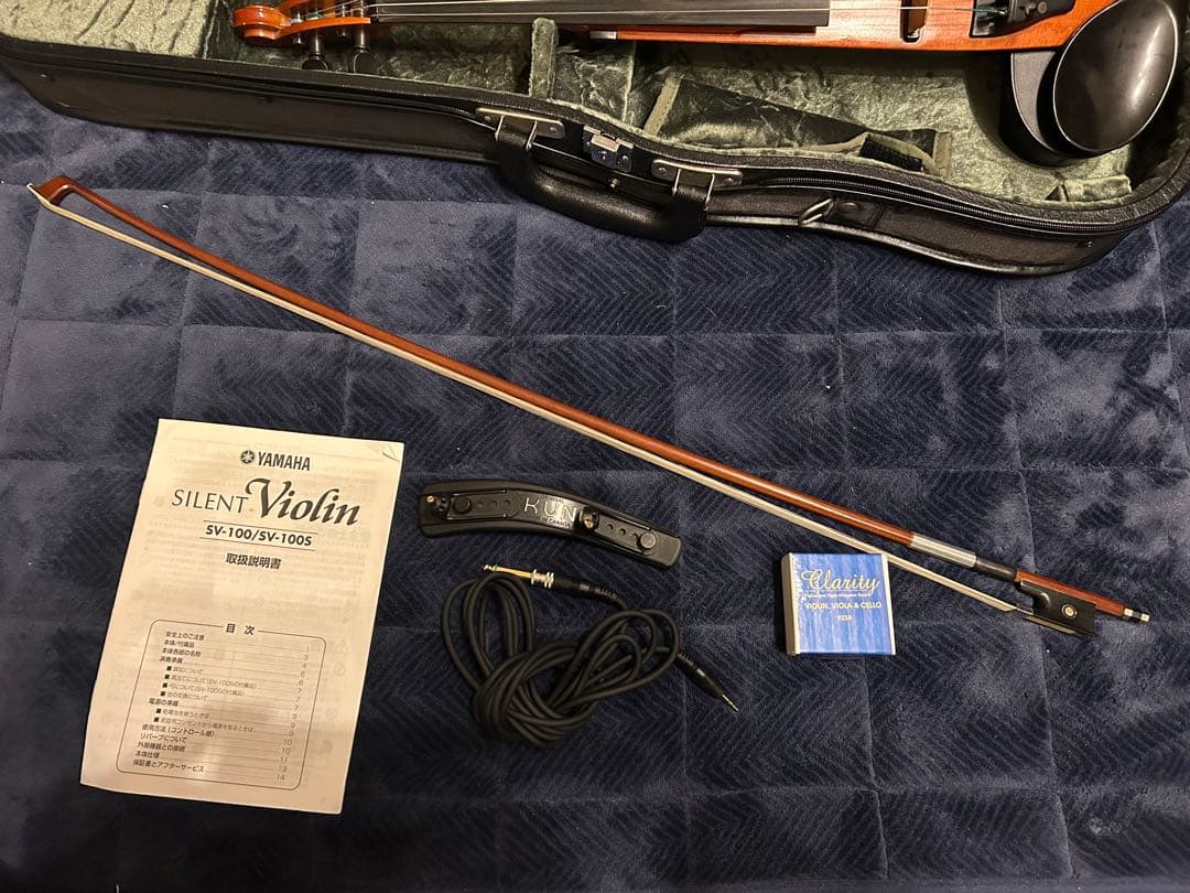 「値下」YAMAHA SV-100S ヤマハサイレントバイオリン(ヴァイオリン)