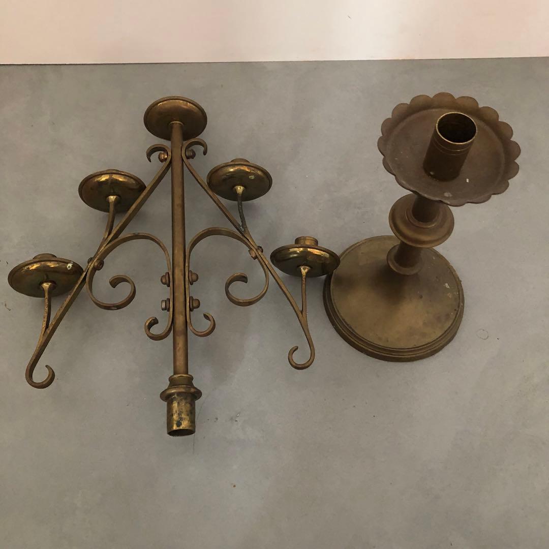 アンティークキャンドルスタンド