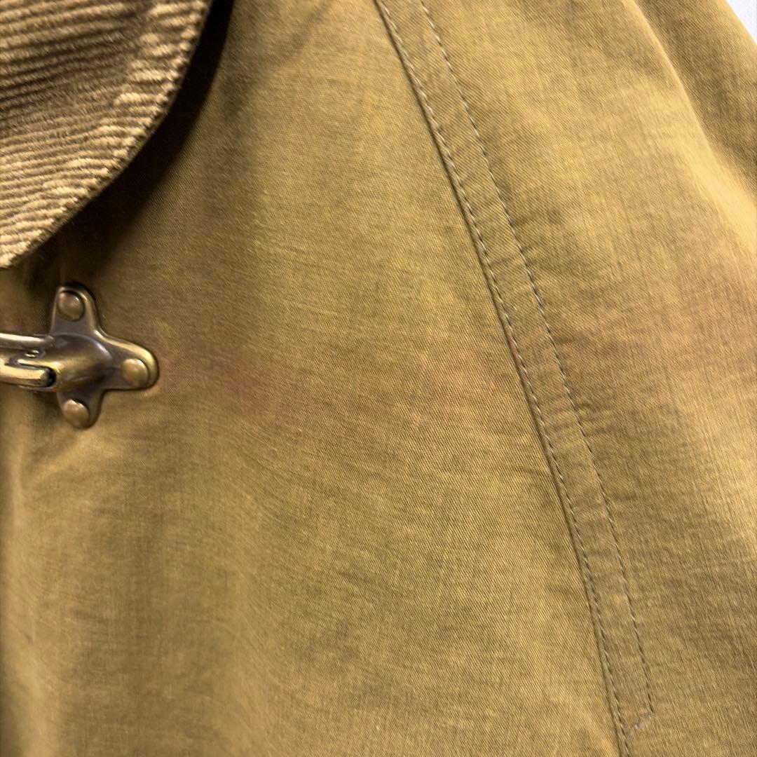 ボルテリーズ イタリア製 ファイヤーマンフックコーデュロイ襟 カーキ