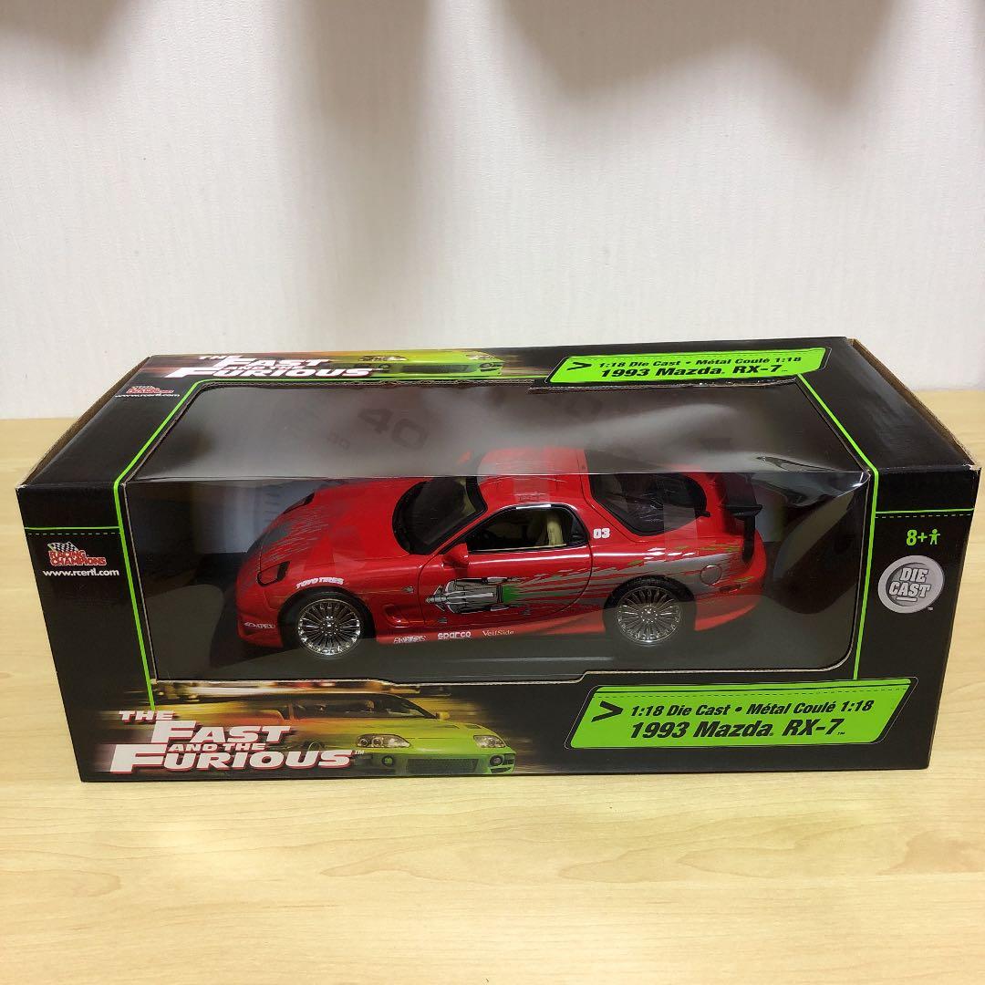 1/18　ワイルドスピード　マツダＲＸ－７　ＦＤ３Ｓ　スポコン②