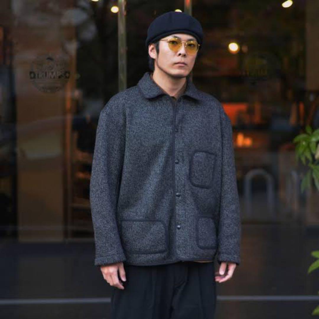 【希少】 定価5万超　クーティ　ラッセルセリージャケット ビーチクロス　ごま塩