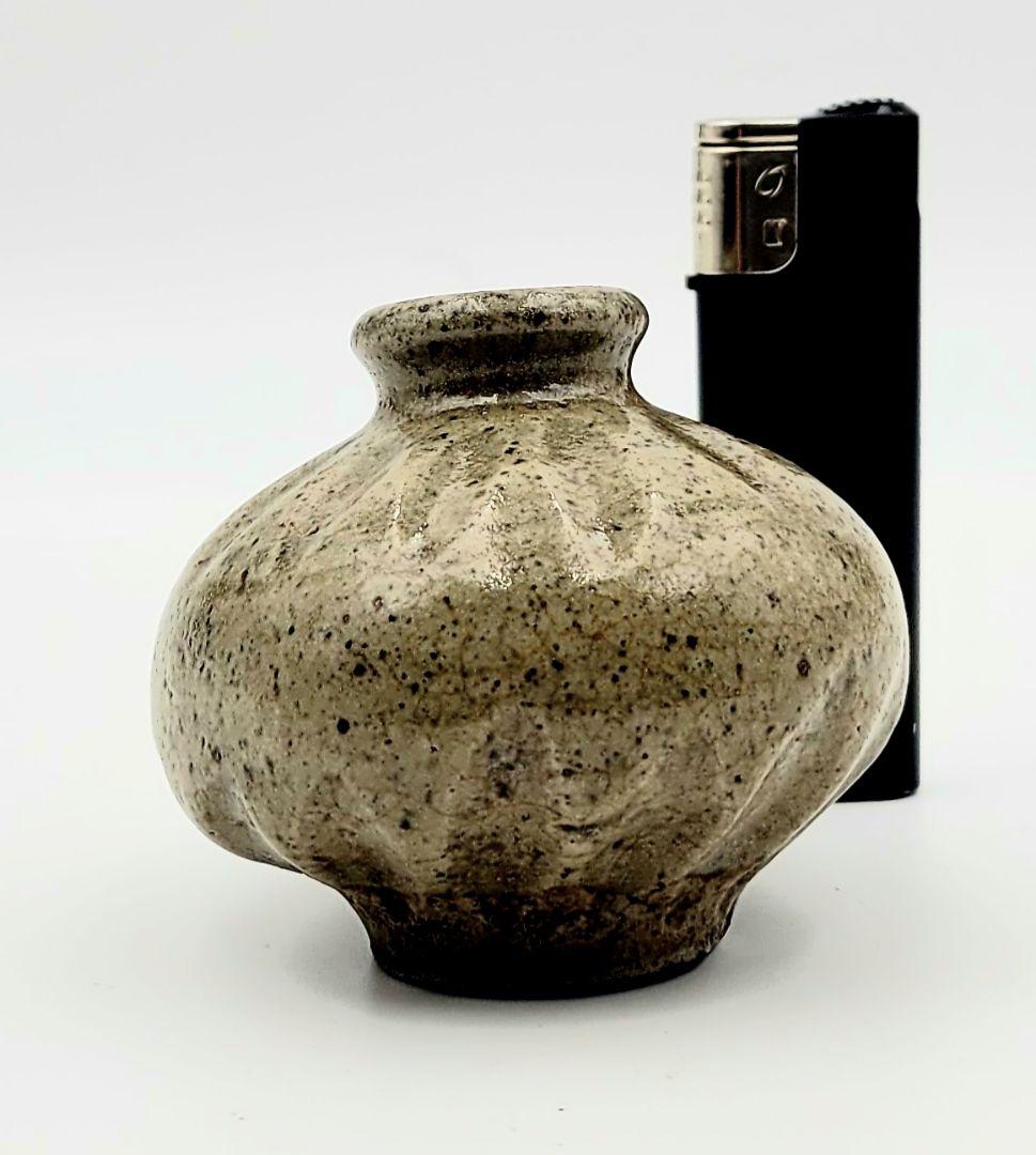 時代物　大堀相馬焼　油壺　江戸時代　無傷