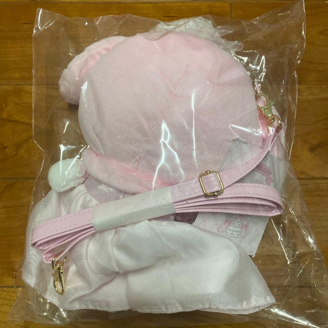 【新品未使用】レディ　マイメロディ ぬいぐるみ風ショルダーバッグ　サンリオ