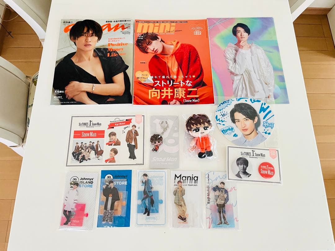 Man 向井康二　すのチル　アクキー　アクスタセット