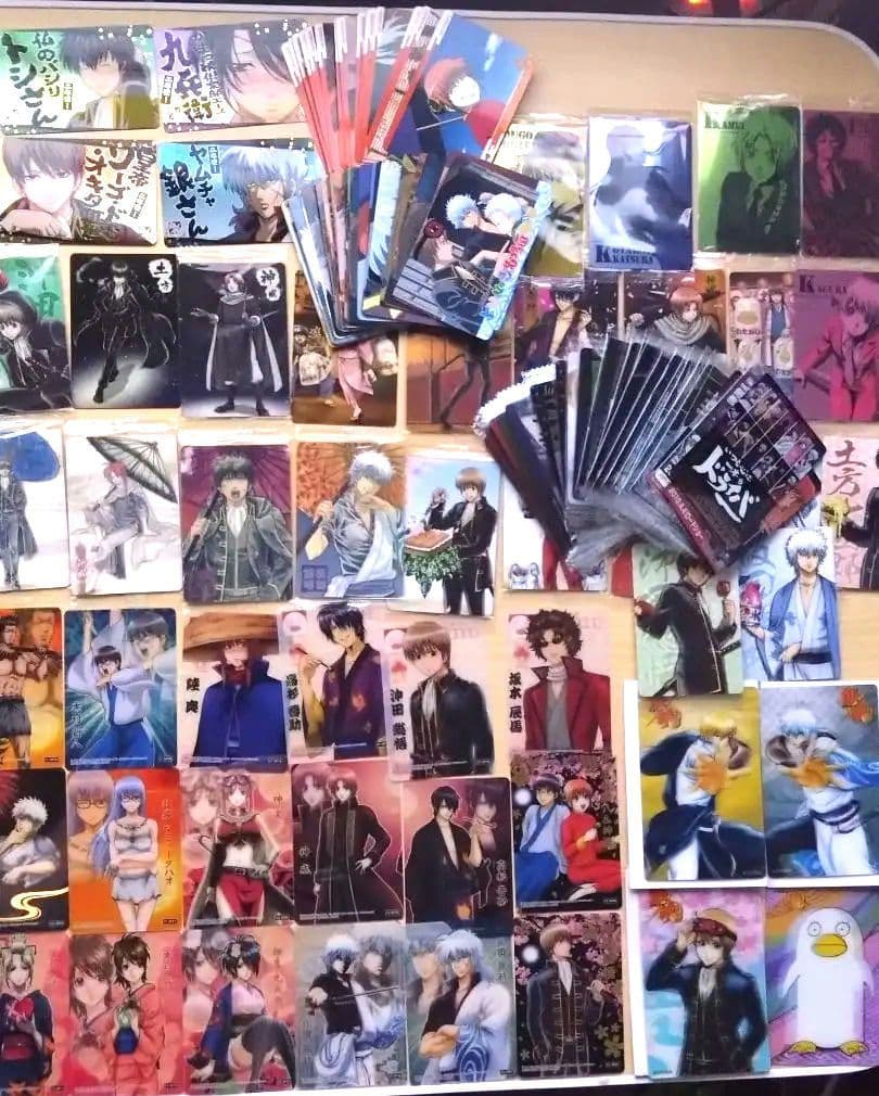 銀魂クリアカードプレミアムカードなど176枚セット(追加してます)