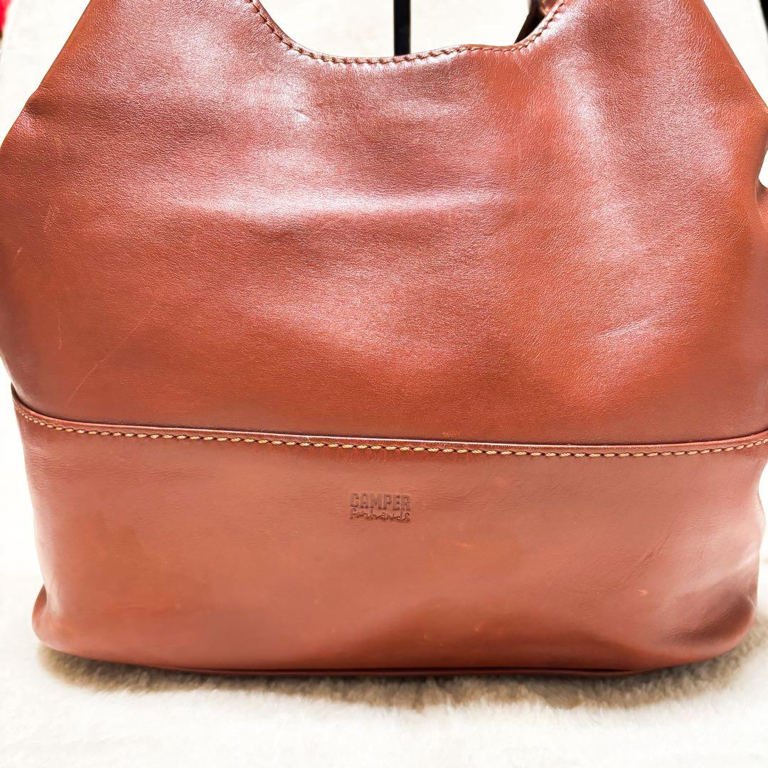 CAMPER カンペール 2way オールレザー ショルダーバック ハンドバッグ