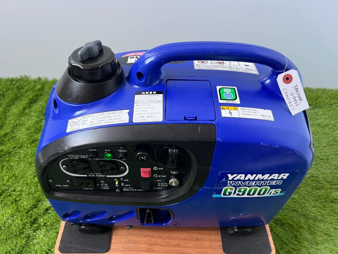 YANMAR ヤンマー インバータ発電機 G900IS 動作良好 ♪ KHD46