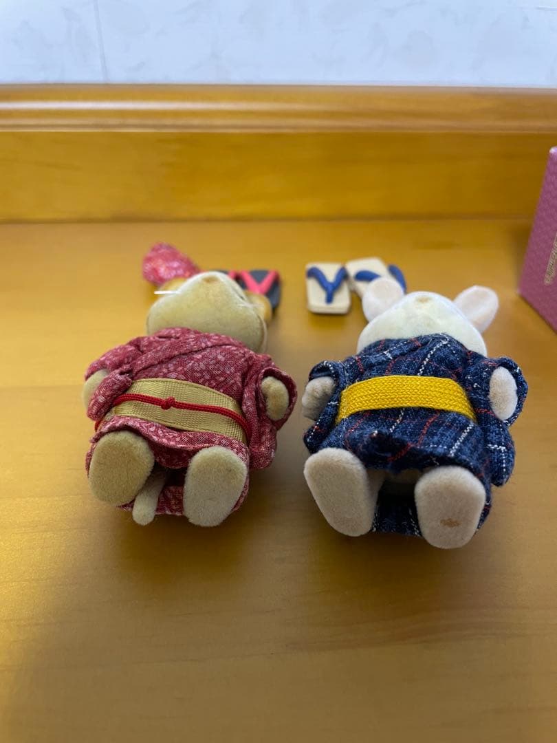 シルバニアファミリーの復刻版シリーズ　20周年特別商品　和服セット