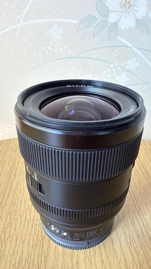【超美品】SONY FE 24mm F1.4 GM