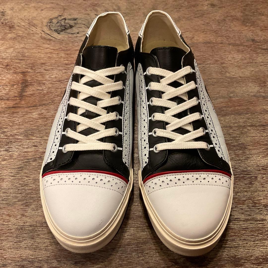 レア！フェンダー ×スピングルムーブ×タケオキクチ レザー スニーカー 26.5